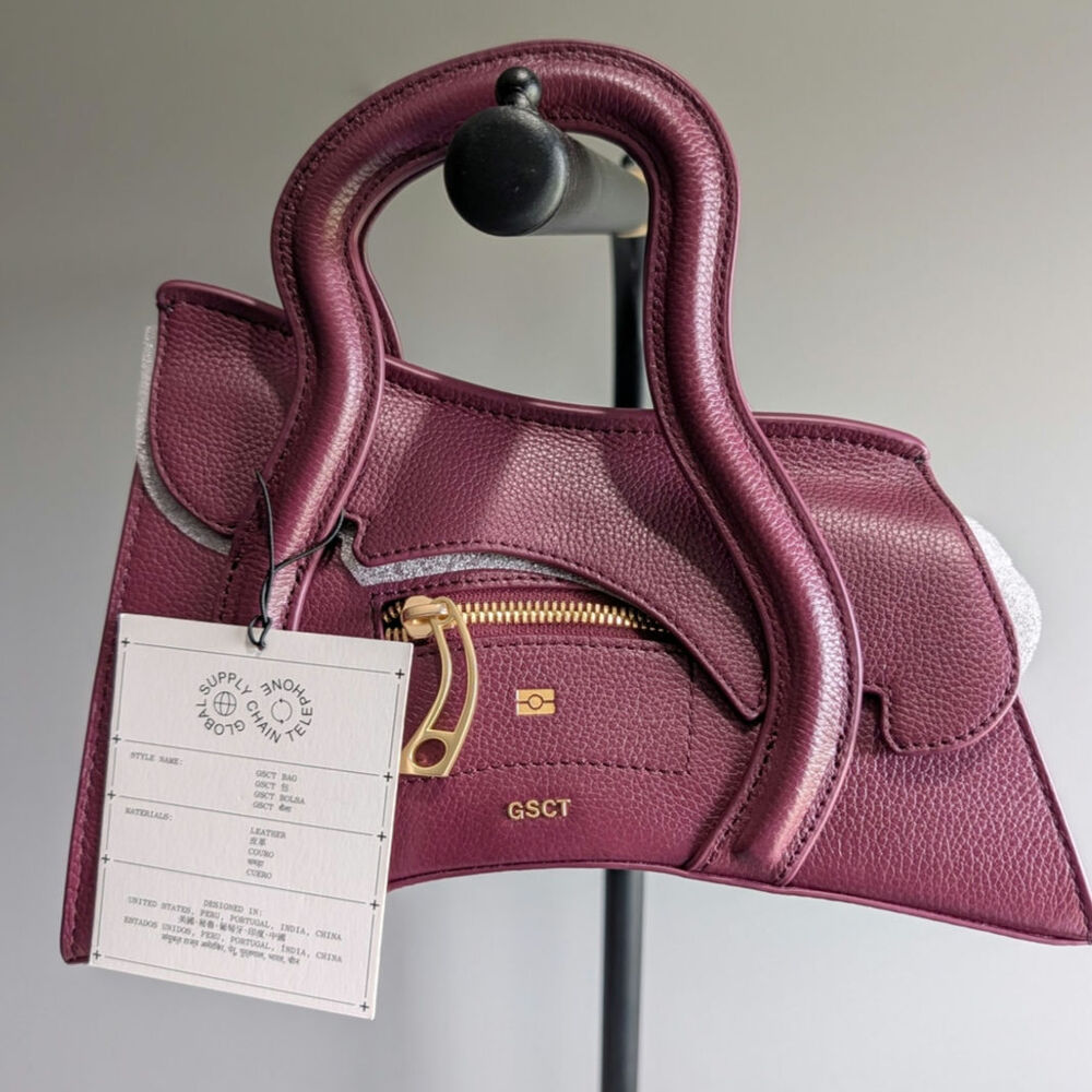 MSCHF Global Supply Chain Telephone Handbag Purple NIB